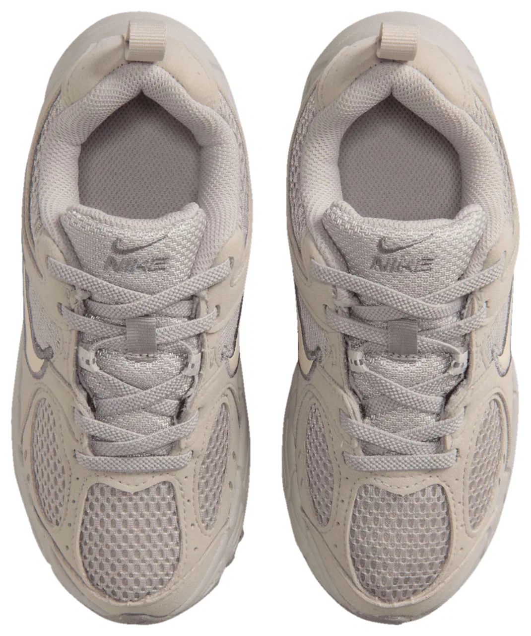 Детские кроссовки для мальчиков с дышащей сеткой Nike V5 RNR Suede, Pencil Point/Moon Particle/Light Orewood Brown — фото 4