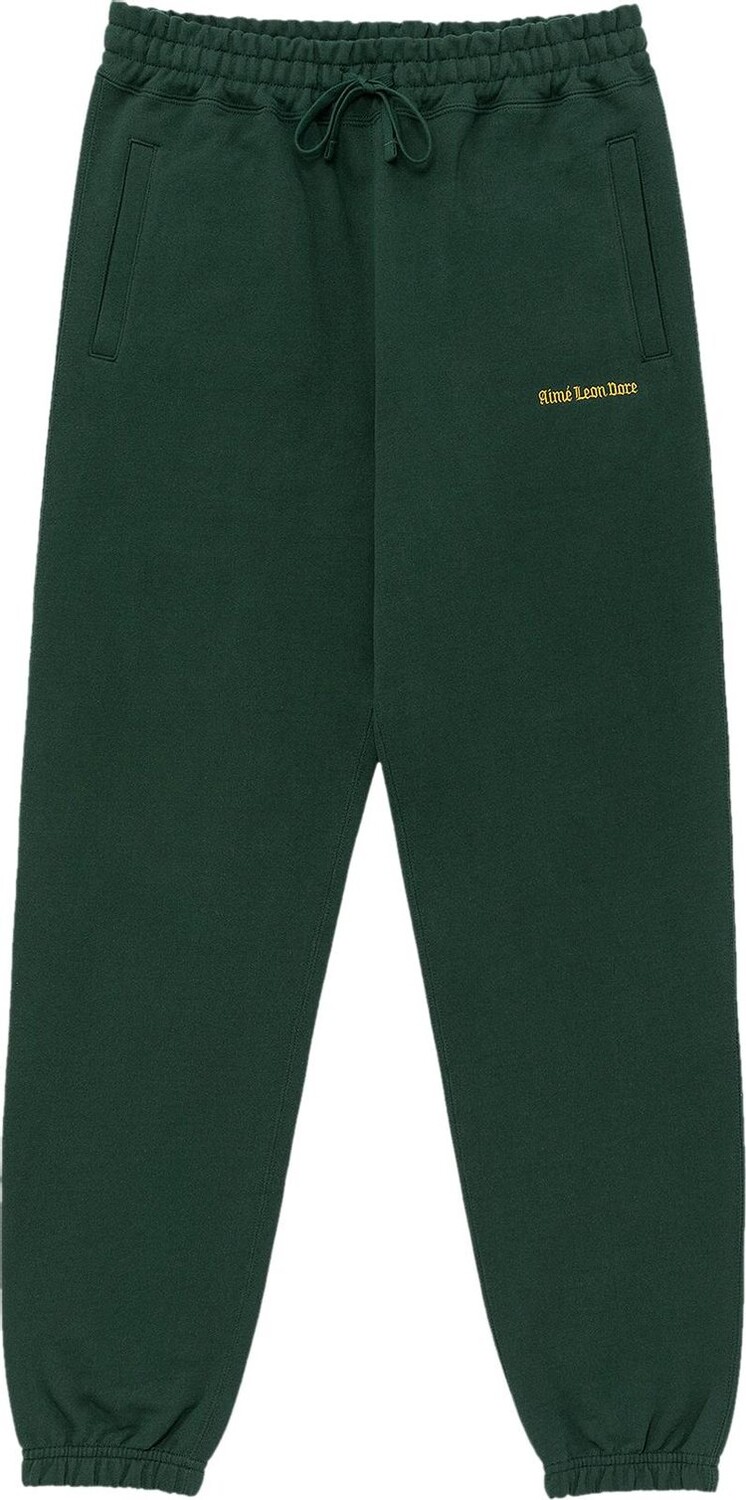 

Спортивные брюки Aimé Leon Dore Uniform Sweatpants 'Pine Grove', зеленый