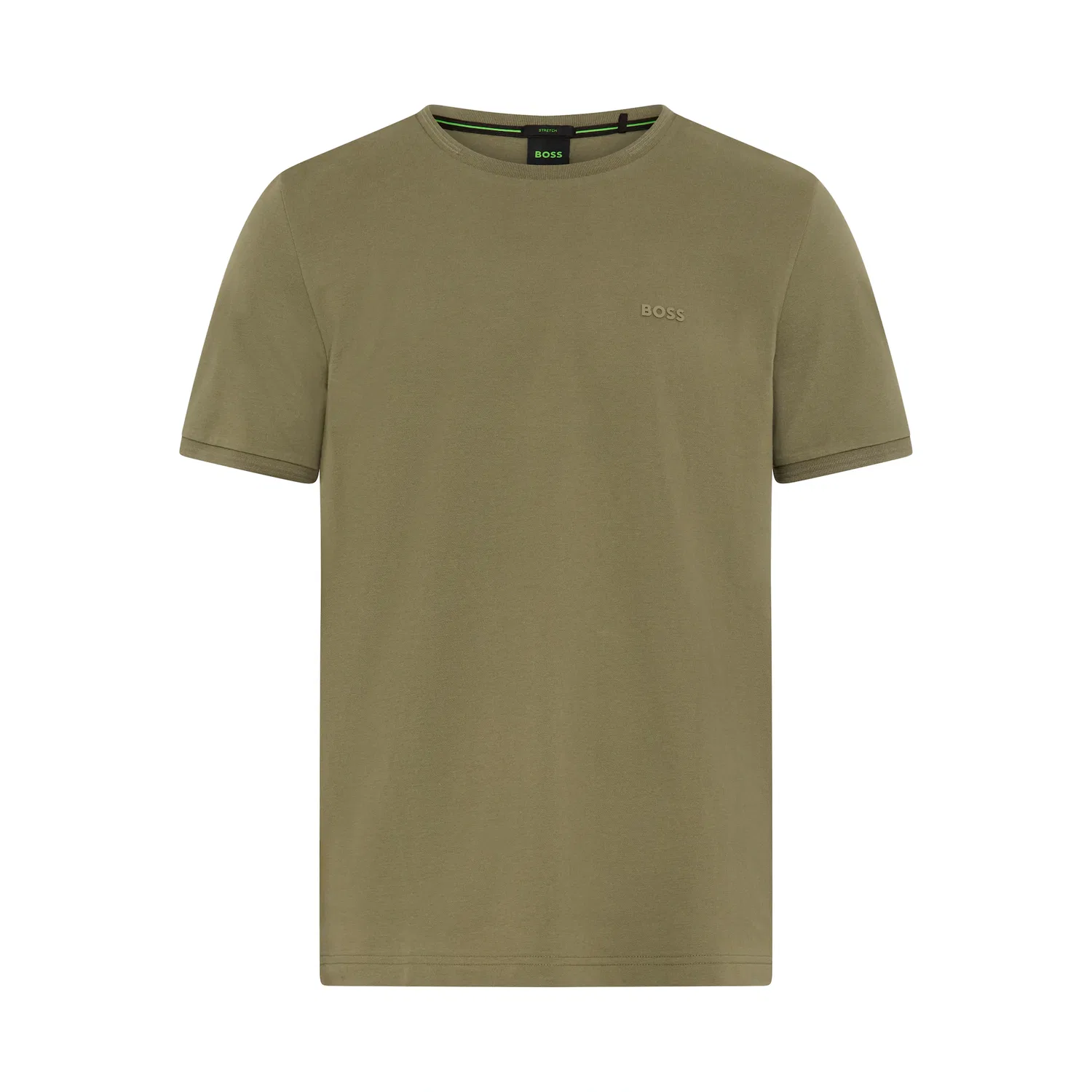 Детская футболка с круглым вырезом Taul BOSS GREEN, Dark Beige — фото 2