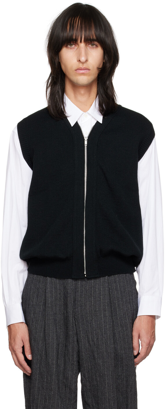

Черный жилет Lochaven Of Scotland Edition Comme des Garçons Homme Deux