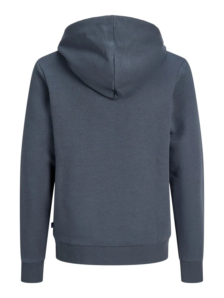 Детская толстовка серого цвета Jack & Jones Junior — фото 2