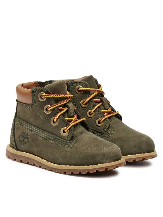 Ботинки Pkey Pine 6In Boot Timberland, зеленый — фото 2