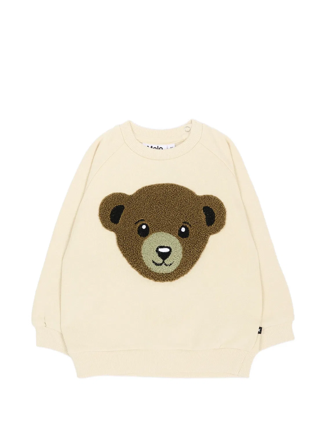 Свитер Disc Bear с рукавами реглан Molo, нейтральные цвета