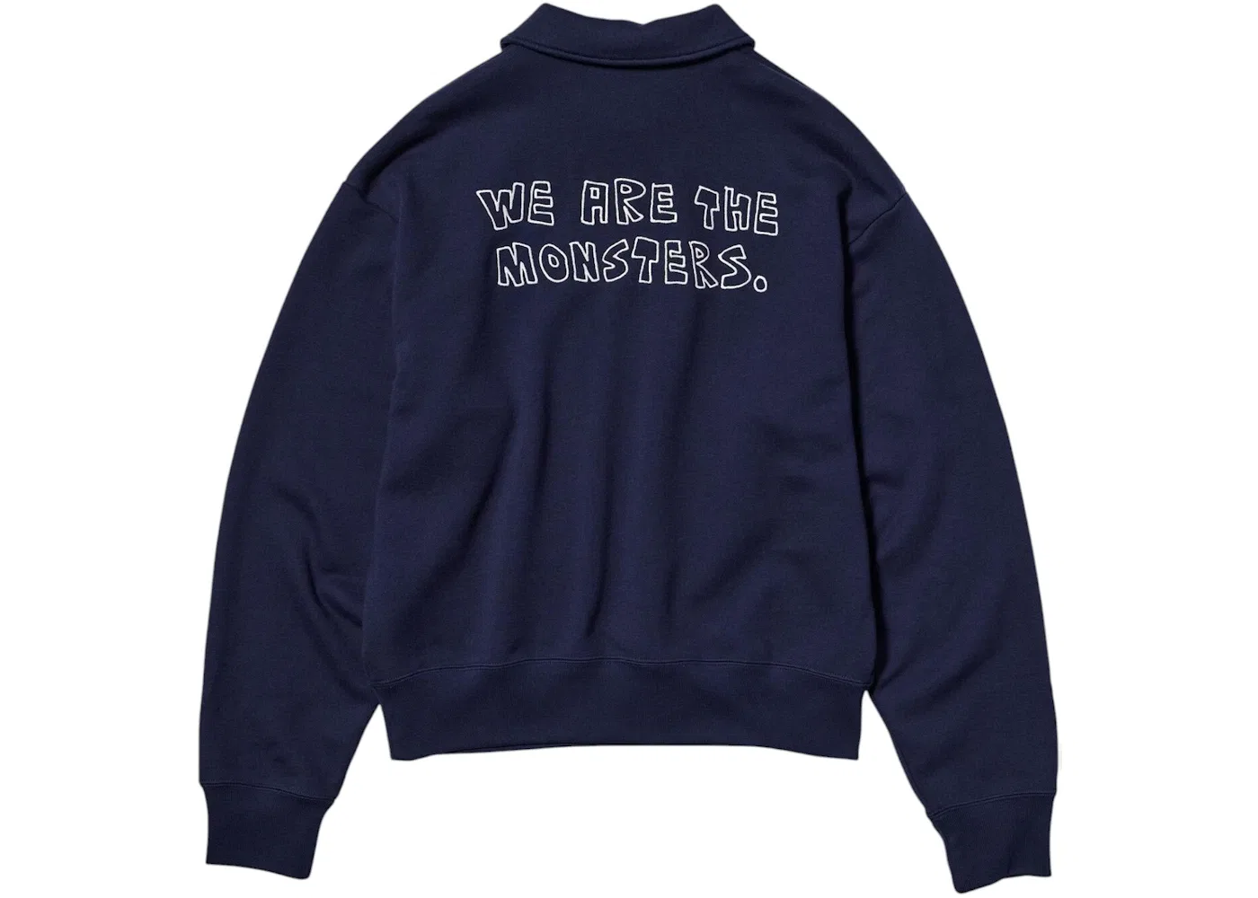Женский свитшот Uniqlo x POP MART THE MONSTERS, Navy — фото 2