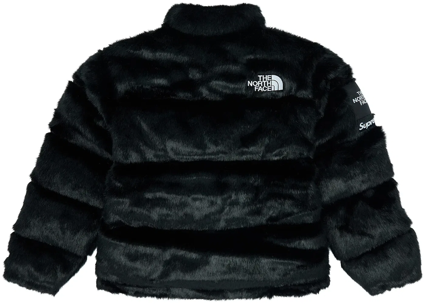 Мужская куртка с искусственным мехом Nuptse Supreme, The North Face, Black — фото 2