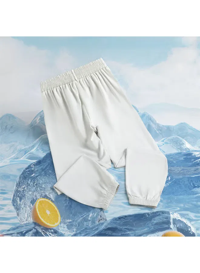 Брюки тонкие с эластичными манжетами для мальчиков Jeanswest, светло-серый — фото 3