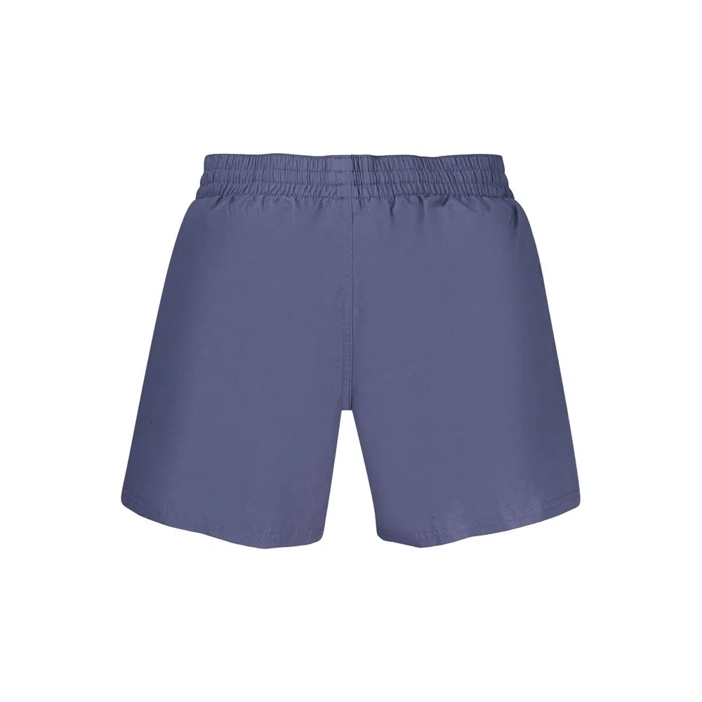 Мужские плавки-шорты с эластичным поясом Blue Polyester Men Swim Short Nike, Blue — фото 2