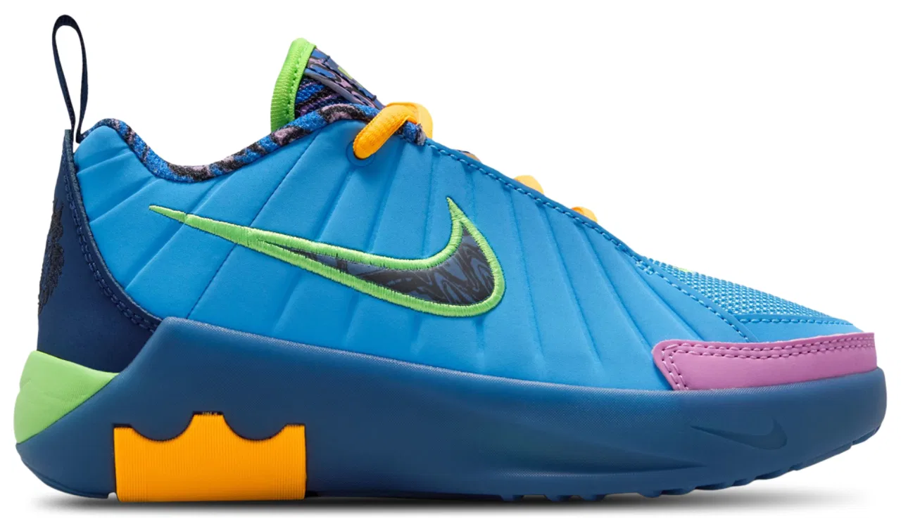 Кроссовки для мальчиков Lebron Witness IX SE Nike, цвет University Blue/Black/Midnight Navy