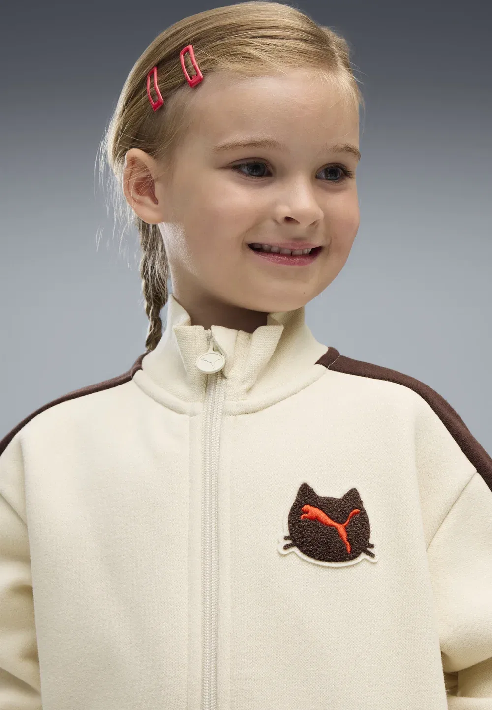 Свободная куртка T7 Imaginary Friends унисекс с принтом reissverschluss - толстовка на молнии Puma, Alpine Snow — фото 4