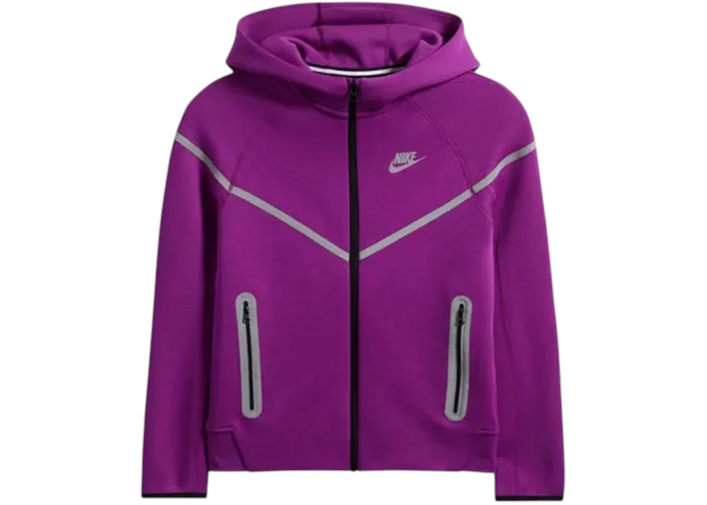 Мужская худи с молнией Tech Fleece Windrunner Nike, Bold Berry