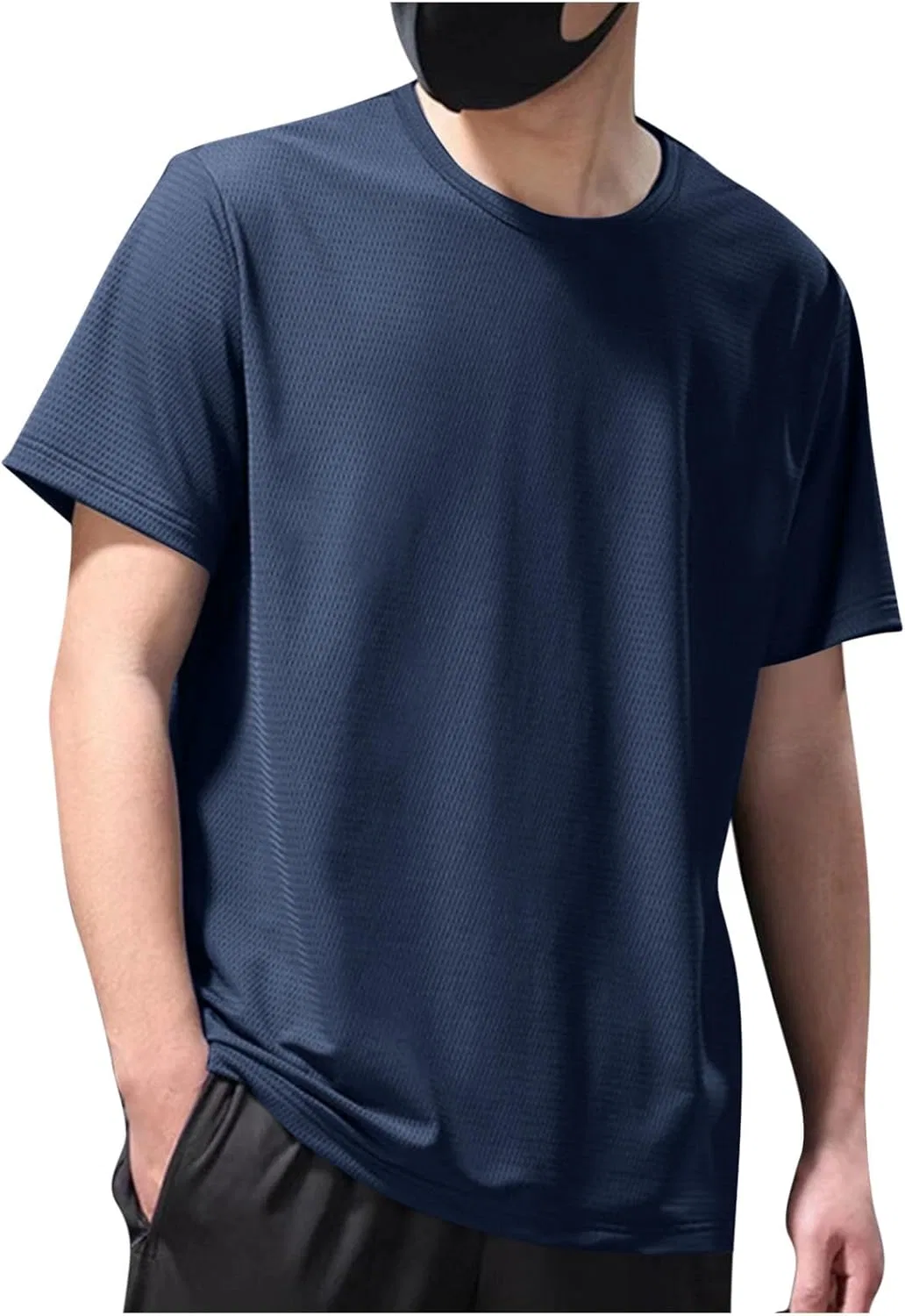Мужская футболка с круглым вырезом Big & Tall, Navy