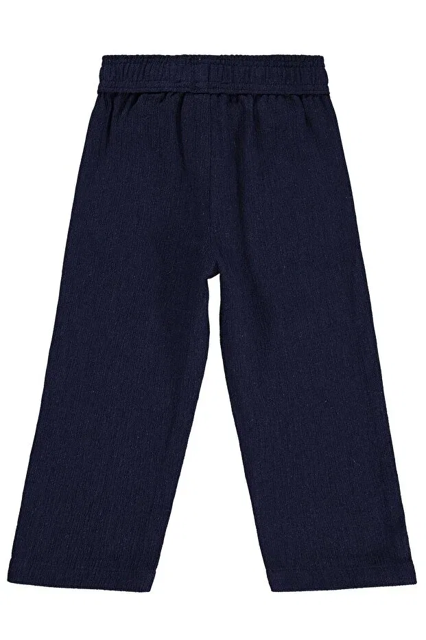 Детские брюки для девочек с принтом Civil Boys, Navy Blue — фото 2