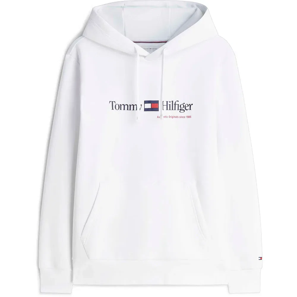 Мужское худи с графичным принтом Tommy hilfiger, White