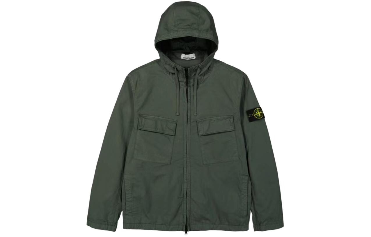 

Куртка мужская зеленая Stone Island, зеленый