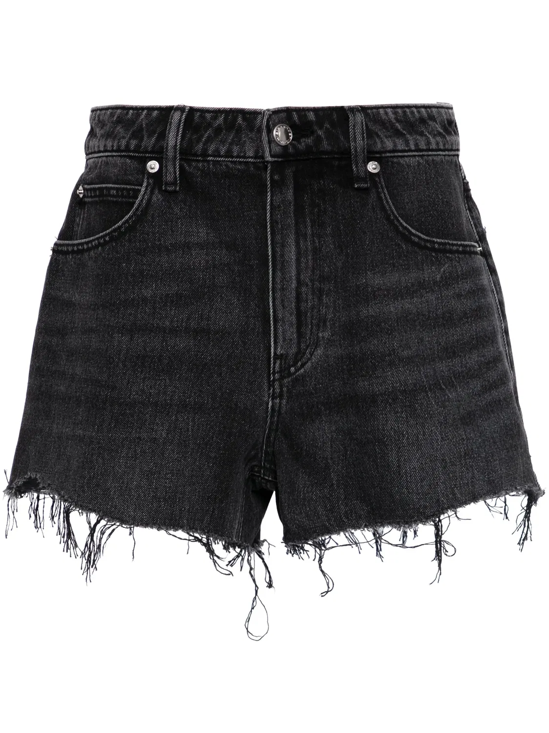 Джинсовые шорты Bite Alexander Wang, черный