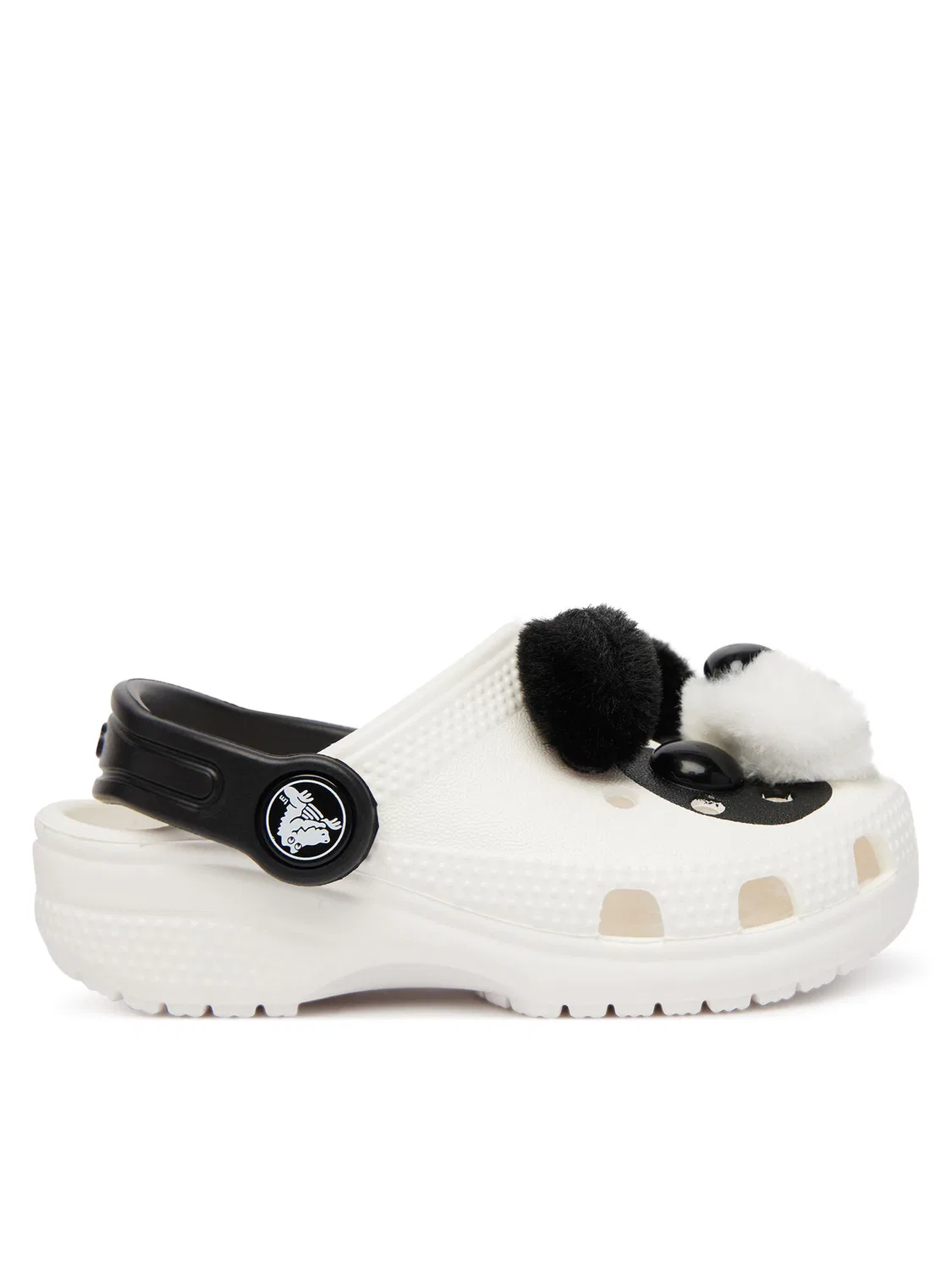Шлепанцы для мальчика Classic Panda Clog Crocs, белый