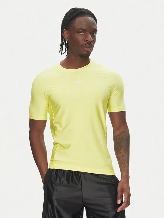 Футболка slim fit Fashion Cut Line Adidas, желтый