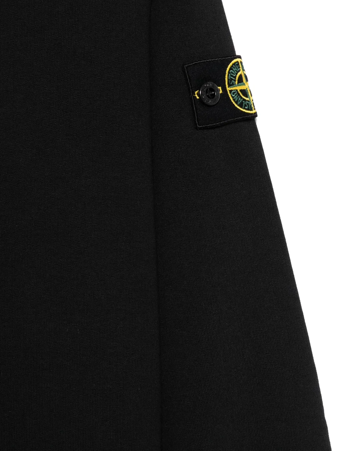 Свитшот с эмблемой компаса Stone Island, черный — фото 2
