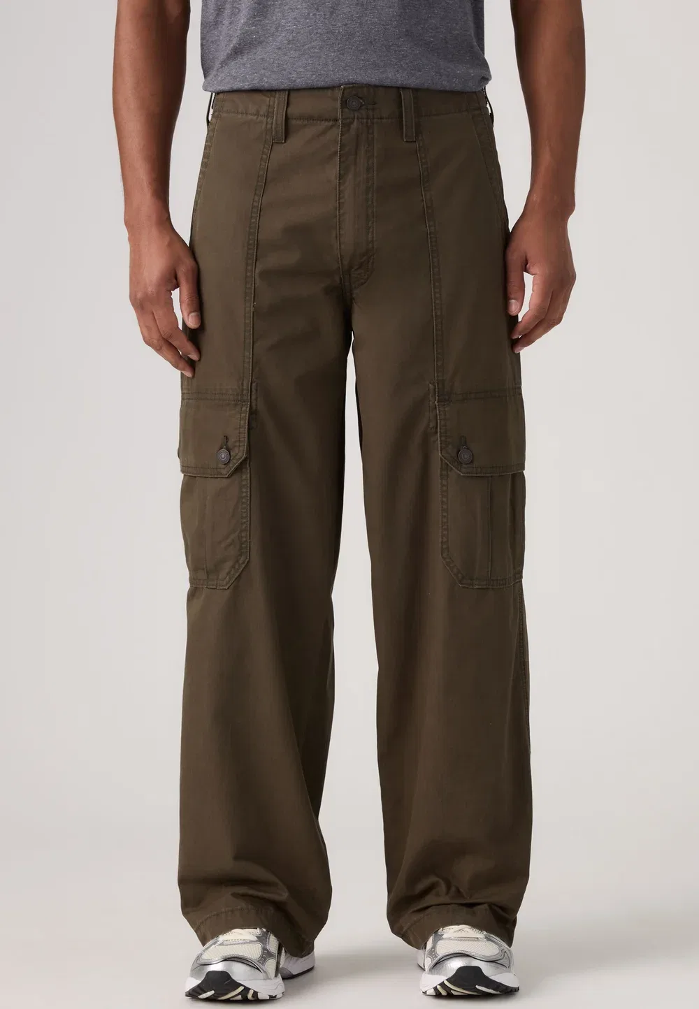 Очень свободные брюки-карго Levi'S, Komodo Green