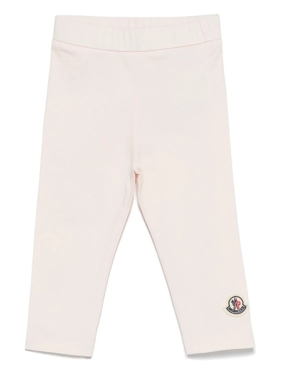 Леггинсы с логотипом Moncler, светло-розовый