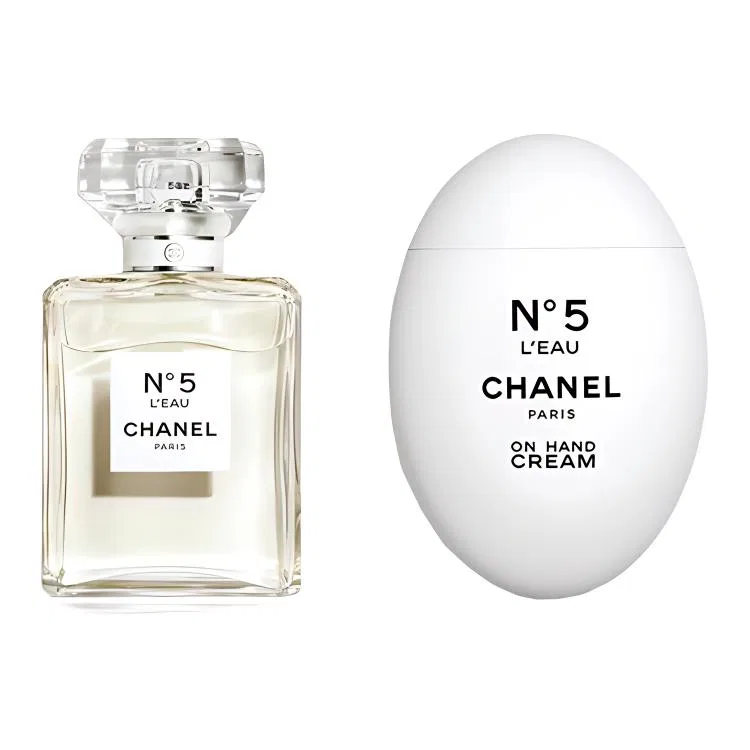 Женский набор парфюмерной воды и крема для рук CHANEL N°5, Size 5 Water 35ml+Hand Cream 50ml, CHANEL, Floral Scent — фото 4
