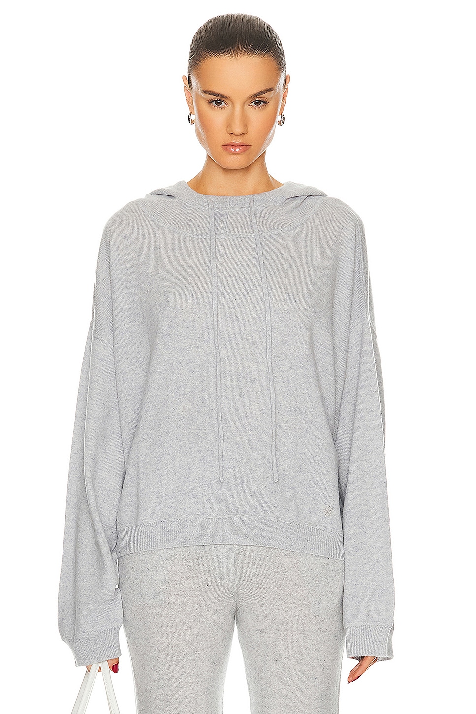 

Кашемировое худи Linosa Loulou Studio, цвет Grey Melange