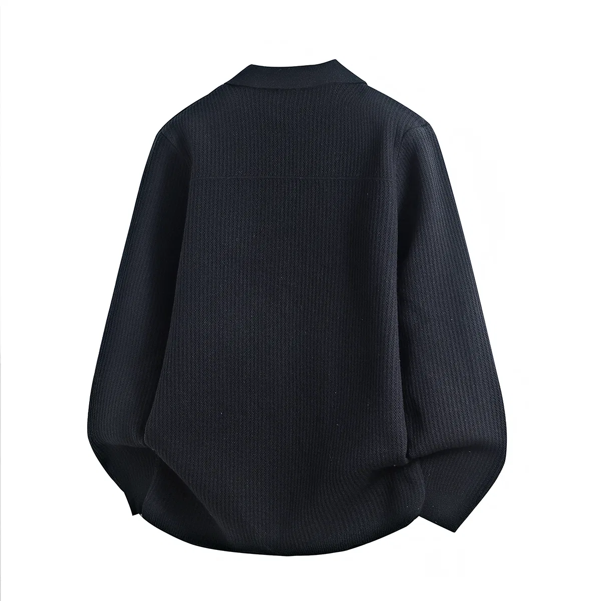 Детский джемпер унисекс с воротником-поло прямого кроя Jeep, Серый — фото 4