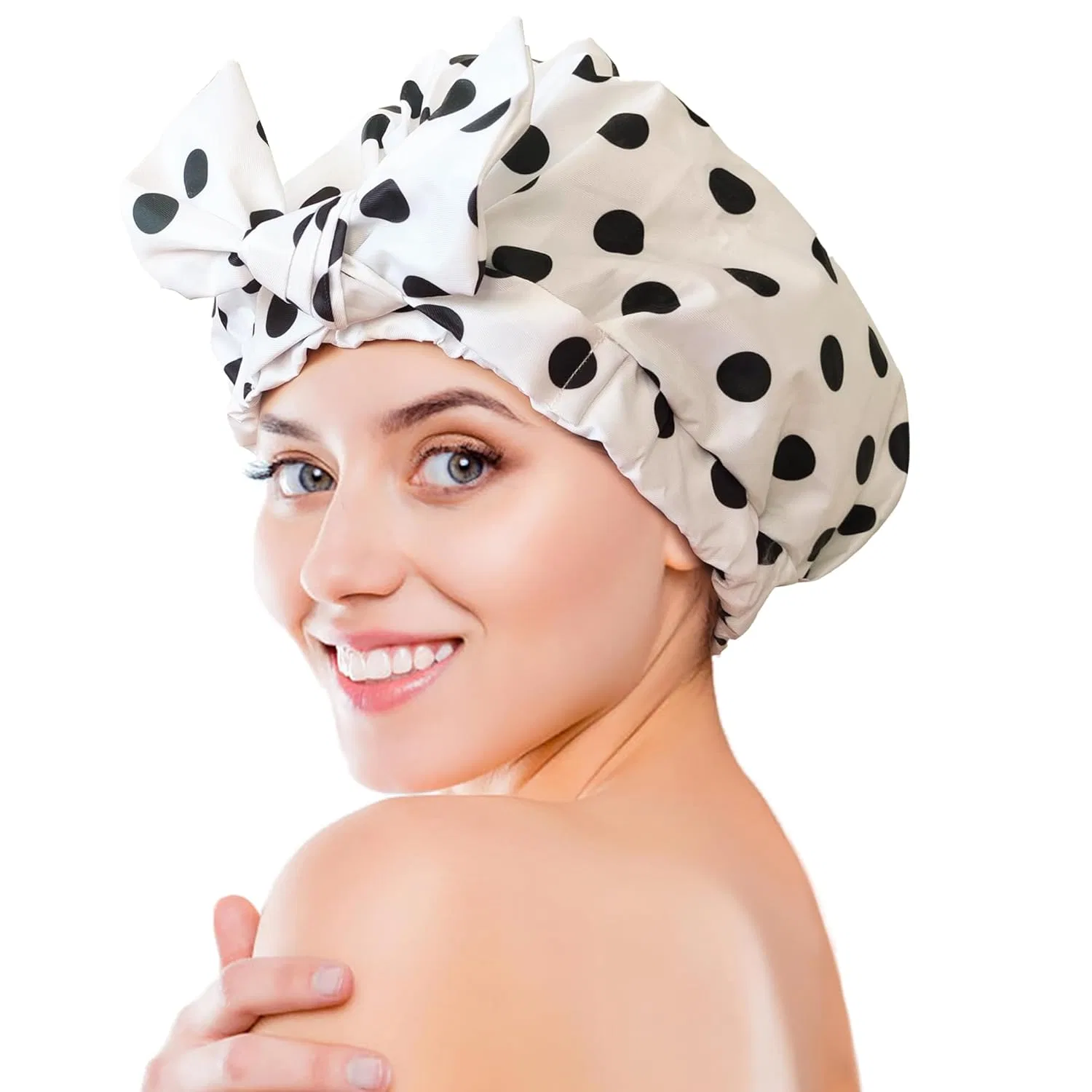 Шапочка для душа, водонепроницаемая, vidsel, 1 шт, One Size, Set B