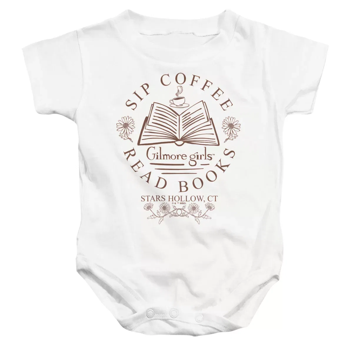 Детское боди с коротким рукавом Gilmore Girls, White