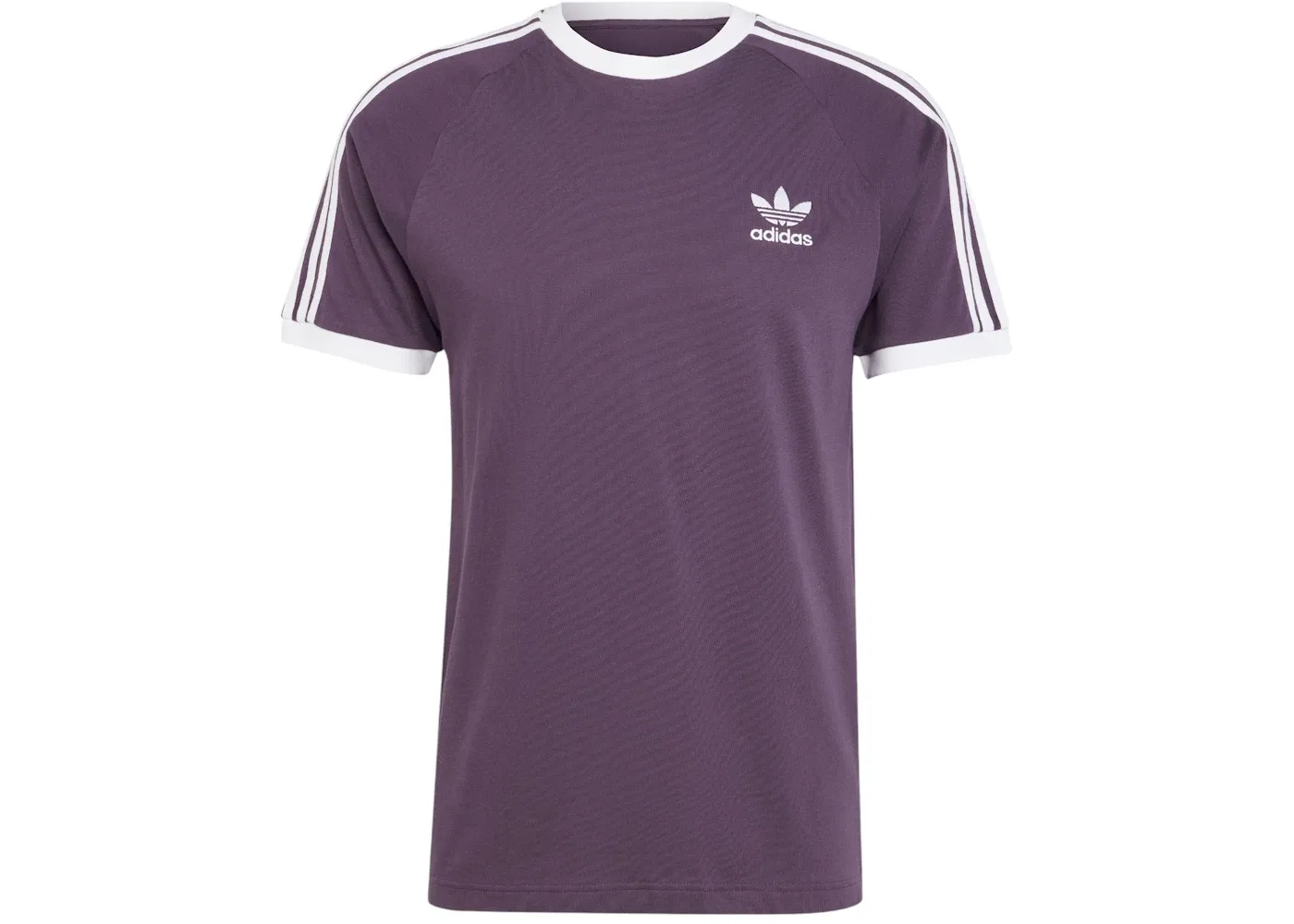 Мужская футболка с принтом 3-Stripes Adidas, Aurora Black