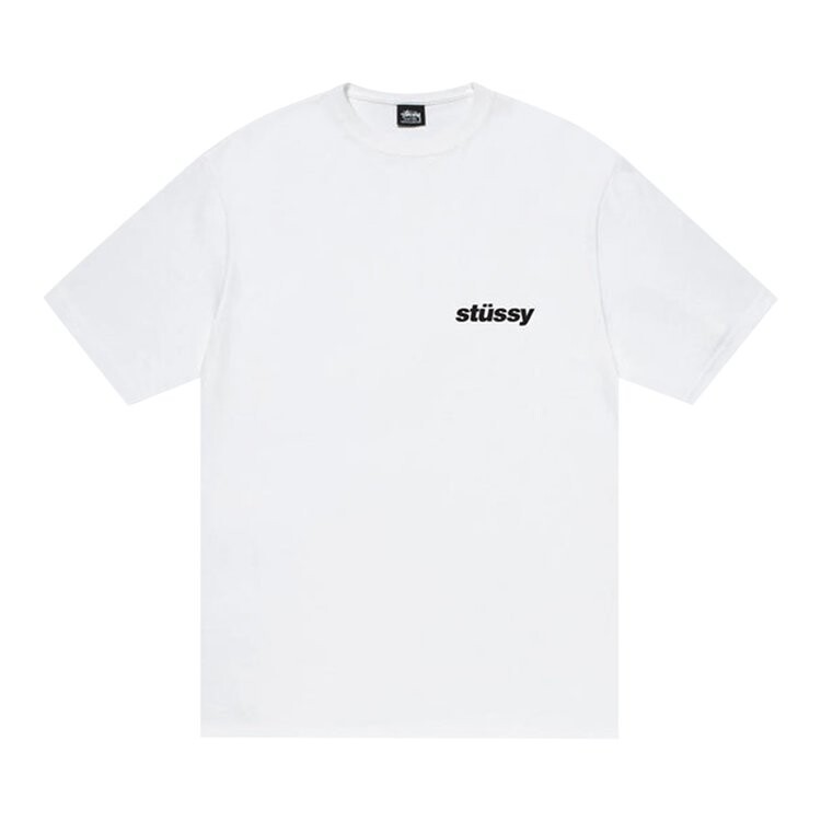 

Футболка Stussy Popsicle Tee 'White', белый