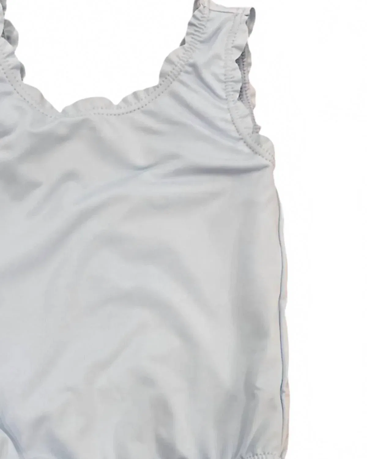 Детский купальник для девочек для танцев и гимнастики Simone Set Athletics, Cotton Candy Blue — фото 2