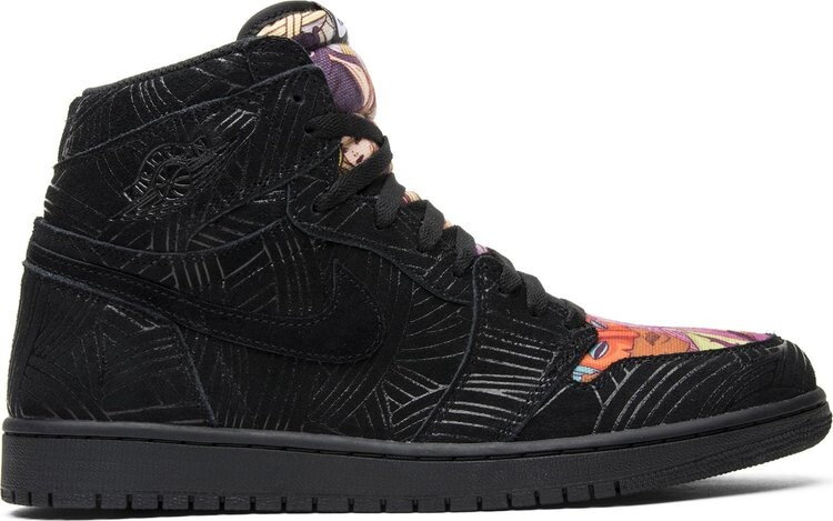 

Кроссовки Pomb x Air Jordan 1 Retro High Los Primeros, черный