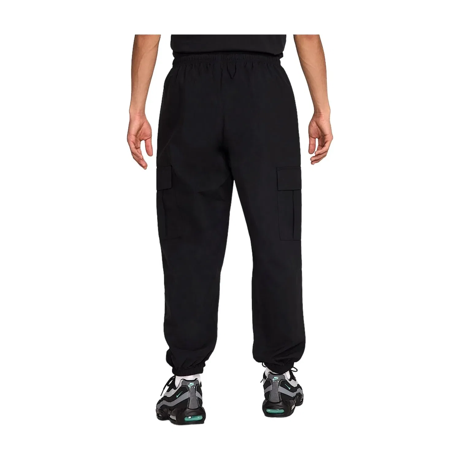 Мужские брюки Club Woven Cargo Trousers 'Black' Nike, черный — фото 2