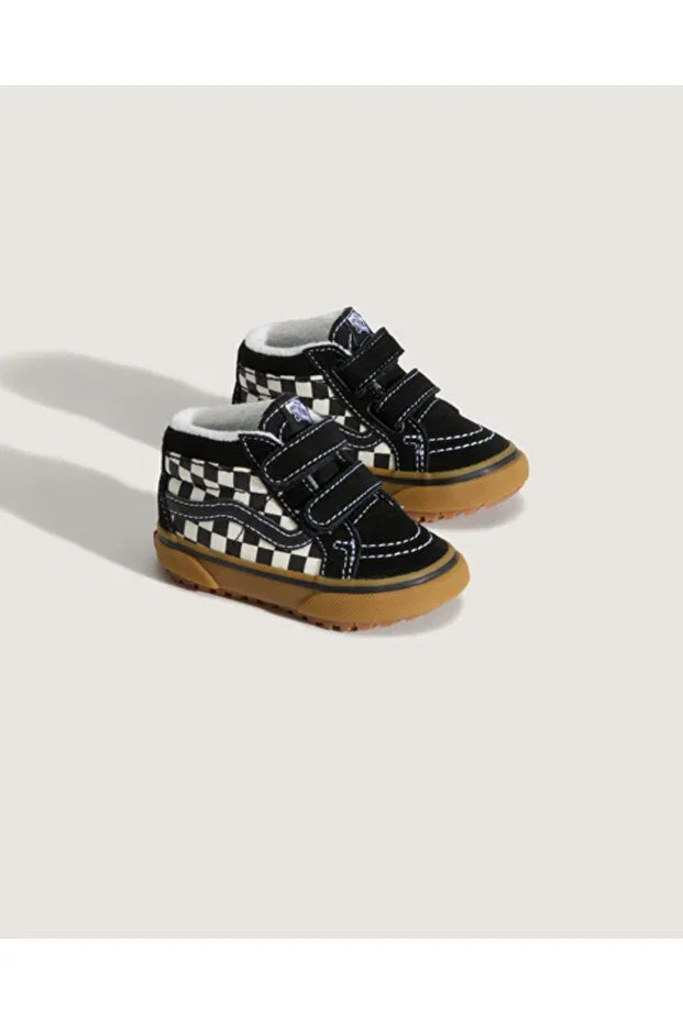Детские кроссовки для девочек кожаные Mte sk8-mid reissue v Vans, Mixed