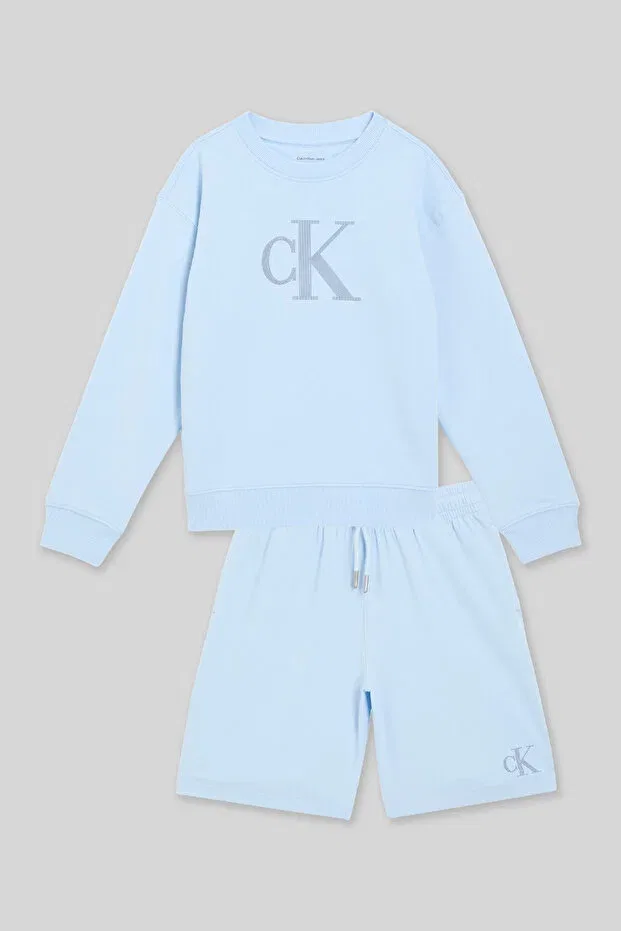 Детский костюм для девочек длинный с принтом Calvin Klein, 142335