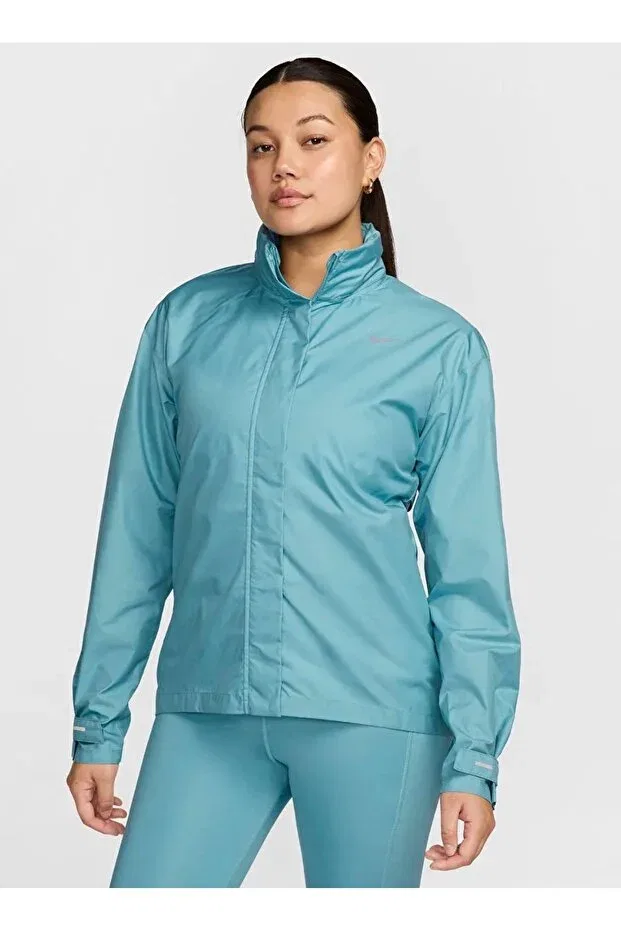 Женский дождевик с длинным рукавом Fast Repel Running Full-Zip Hooded Nike, Blue