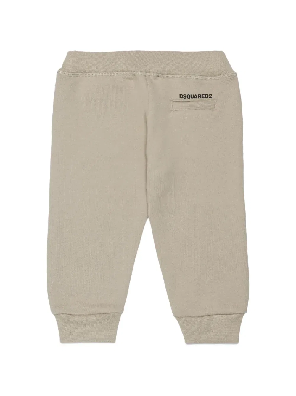 Спортивные брюки с логотипом Dsquared2 Kids, бежевый — фото 2
