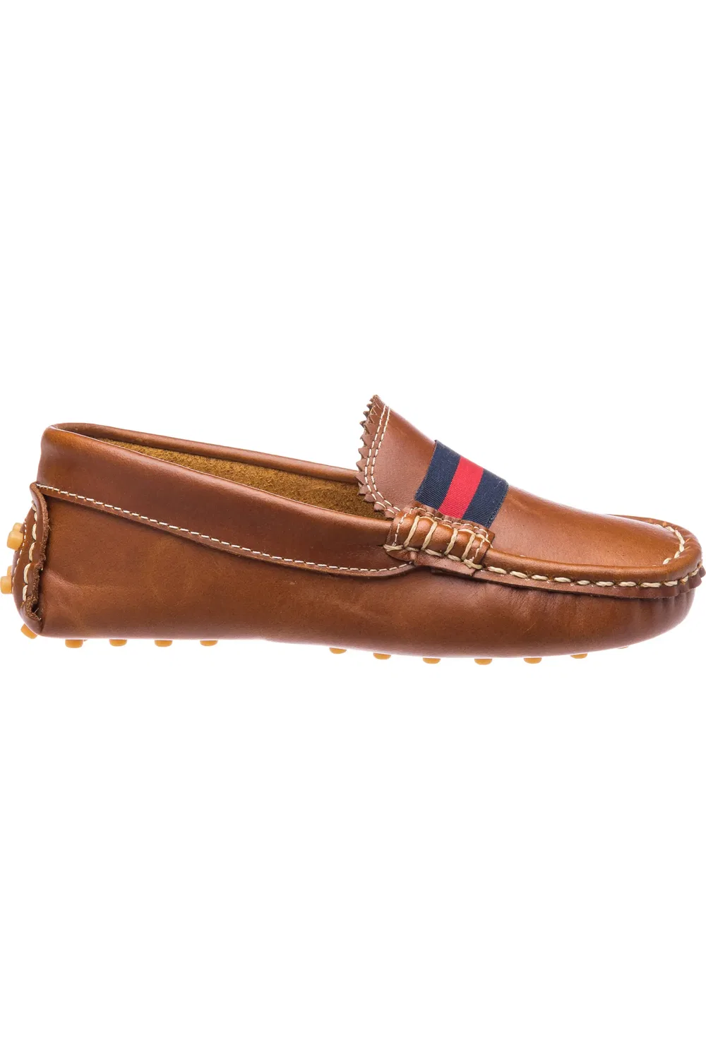 Детские туфли лоферы с мягкой стелькой Club Loafer Elephantito, Natural — фото 2