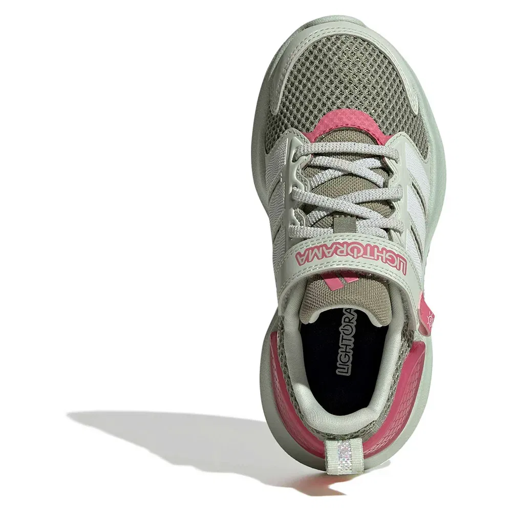 Кроссовки Lightorama Runner Adidas, зеленый — фото 3