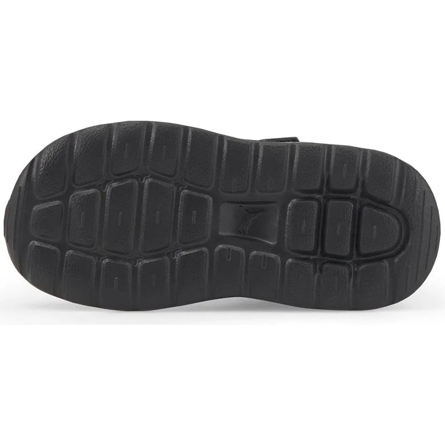 Детские кроссовки Puma Anzarun Lite AC Inf, Зелено-черно-белый — фото 4