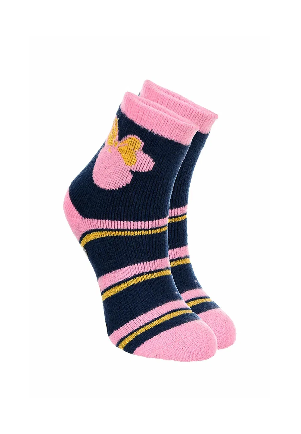 Минни Маус Kinder Mädchen Abs Socken 2 пары - носки-кроссовки Mickey & Minnie, Mehrfarbig — фото 3