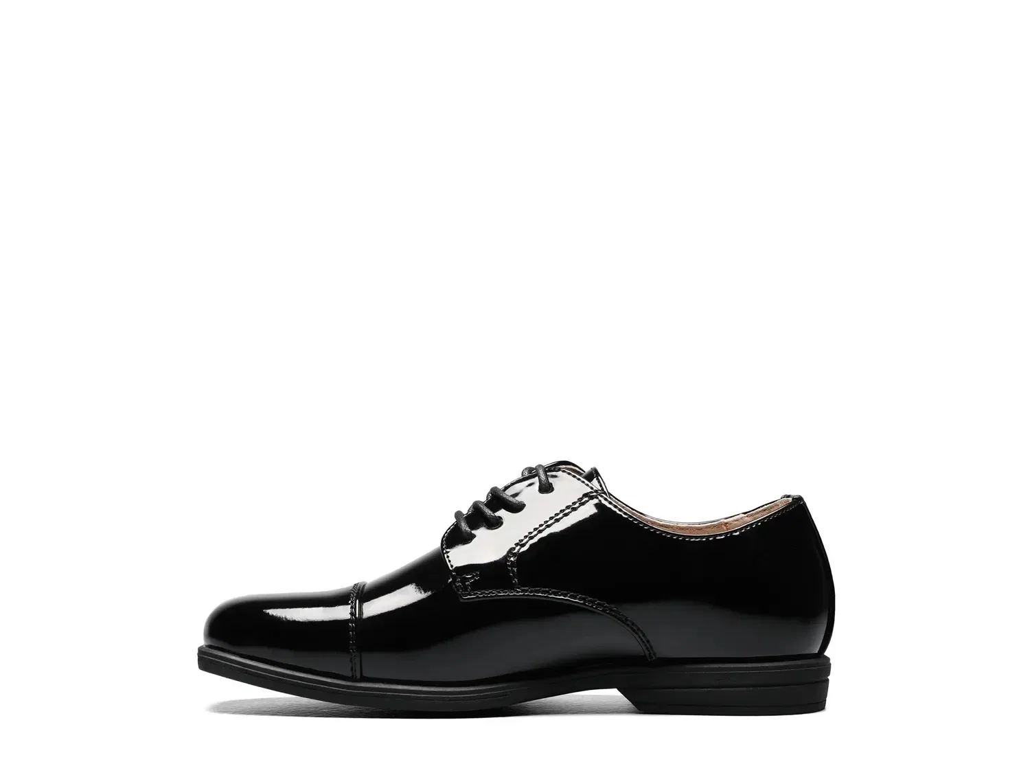 Оксфорды Reveal Cap Toe, Florsheim, черный лакированный — фото 3