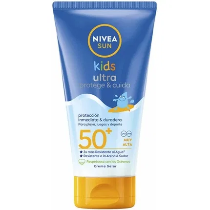 Солнцезащитный крем для детей Nivea Sun Protect And Care Kids Ultra SPF 50, 150 мл