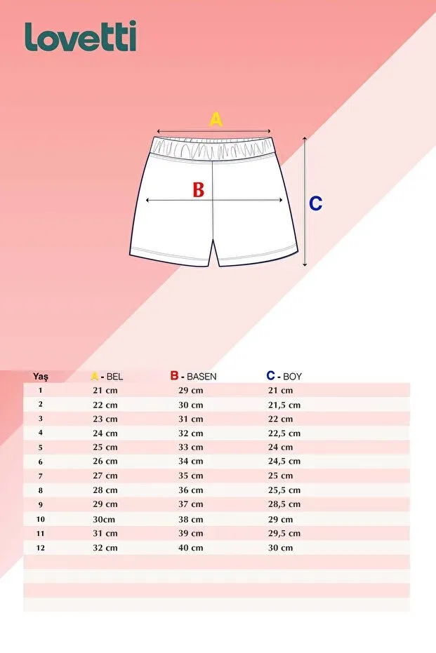 Детские шорты для девочек с принтом Roaring Animals Pocket Lovetti, Patterned — фото 4