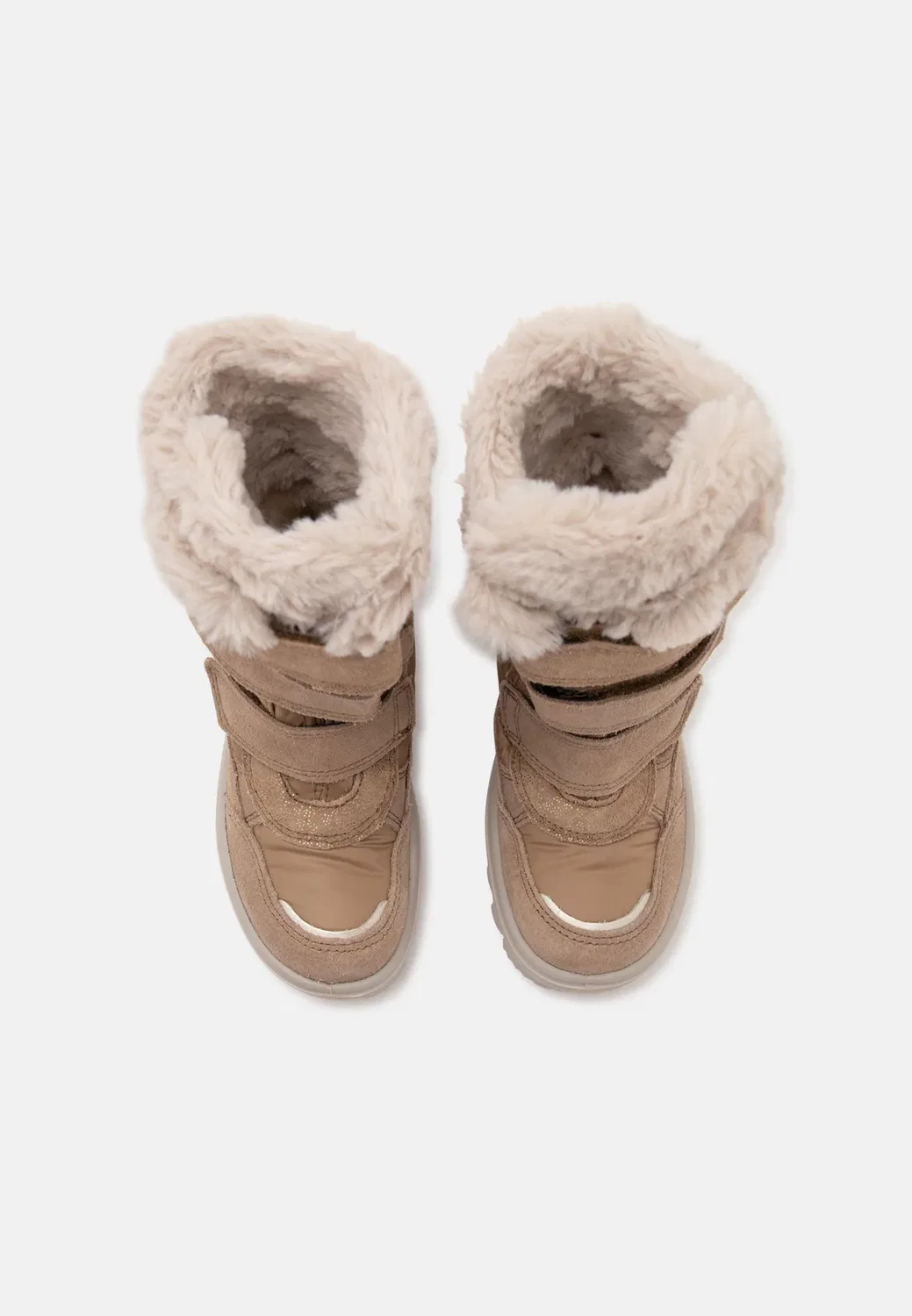 Gore-Tex Flavia - зимние ботинки Superfit, Braun/Beige — фото 4
