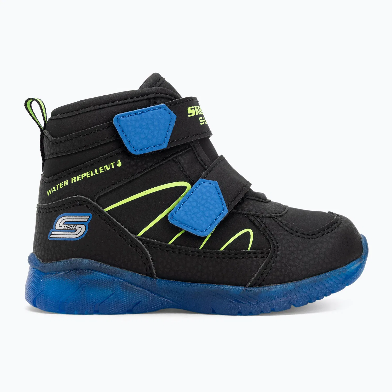 Детские кроссовки с подсветкой Illumi-Brights Splash Beams Skechers, Schwarz — фото 2