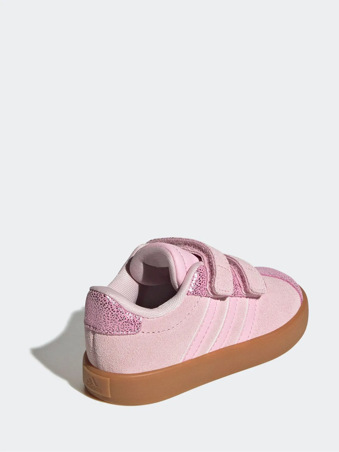 Кроссовки детские adidas Pink VL Court 3.0, розовый — фото 4