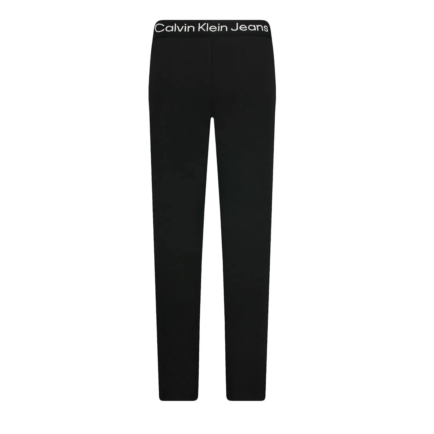 Леггинсы с принтом Calvin Klein Jeans, черный