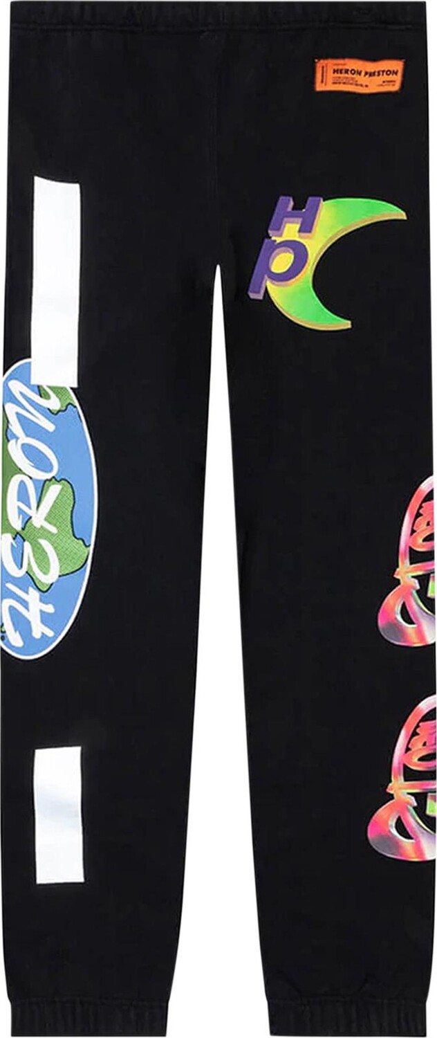 

Спортивные брюки Heron Preston Plain Sweatpants 'Black/Blue', черный